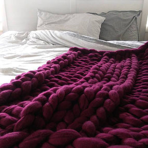 Chunky Knit Blanket