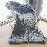 Chunky Knit Blanket