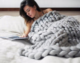 Chunky Knit Blanket