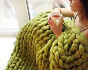 Chunky Knit Blanket