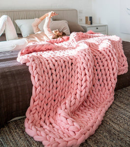 Chunky Knit Blanket