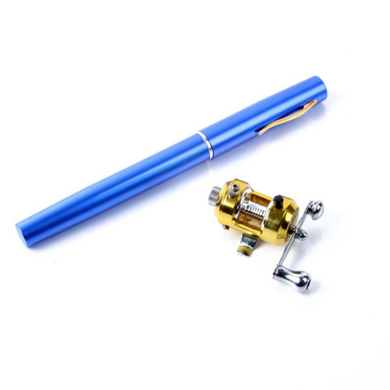 Portable Pocket Pen Shape Aluminum Alloy Fishing Rod Pole Reel Combos –  ghilliesuitshop