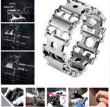29 In 1 Stainless Steel Multi-Functional Tools Bracelet
