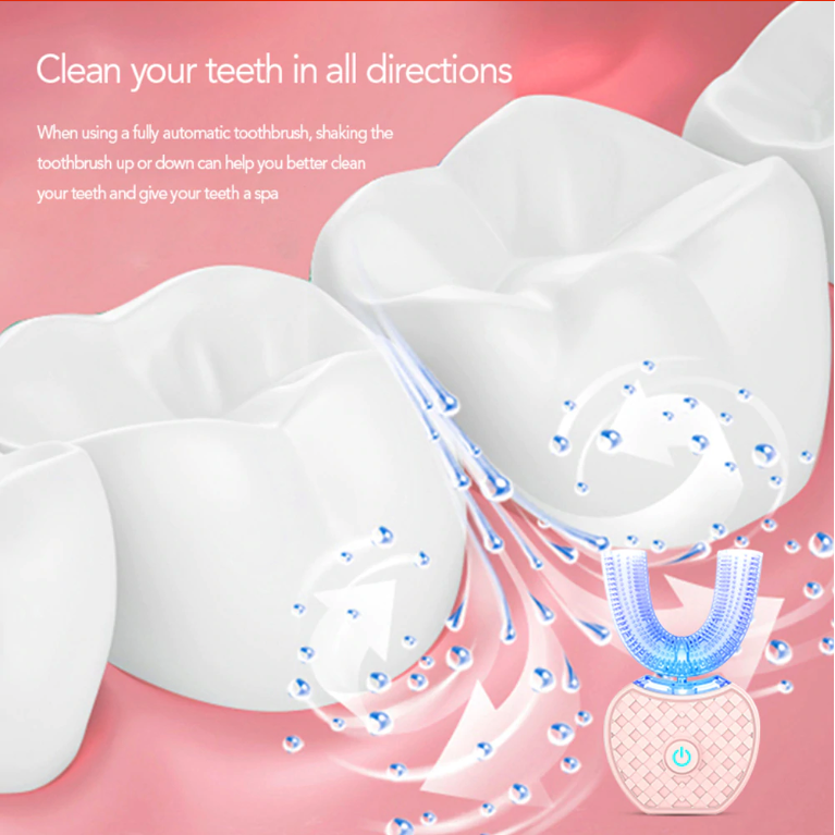 1 X AUTOBRUSH V-White II Total Teeth Whitening Oral Care Pack (Whitening Gel + Foam)  - autobrush