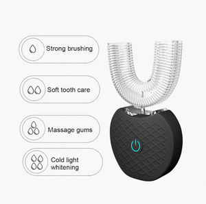 1 X AUTOBRUSH V-White II Total Teeth Whitening Oral Care Pack (Whitening Gel + Foam)  - autobrush
