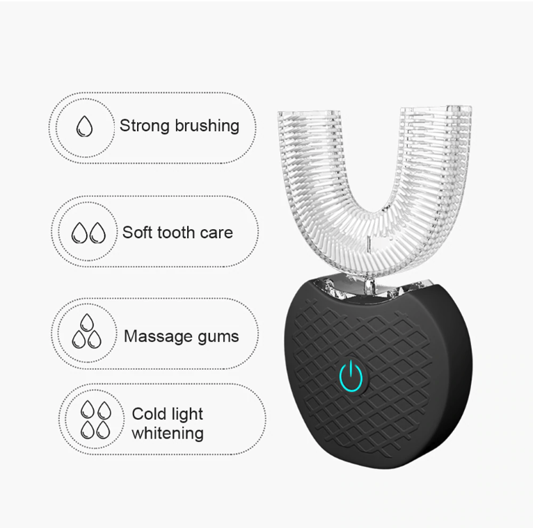 1 X AUTOBRUSH V-White II Total Teeth Whitening Oral Care Pack (Whitening Gel + Foam)  - autobrush