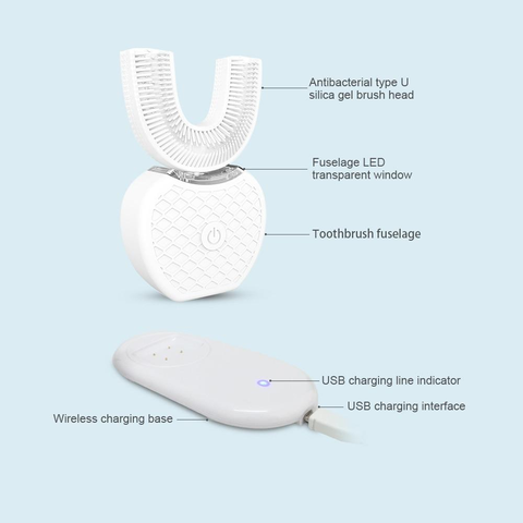 Smart Automatic Ultrasonic Toothbrush