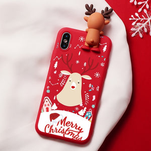 Christmas Cartoon  Apple X/Xs/Xs MAX Case Bear