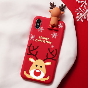 Christmas Cartoon  Apple X/Xs/Xs MAX Case Bear