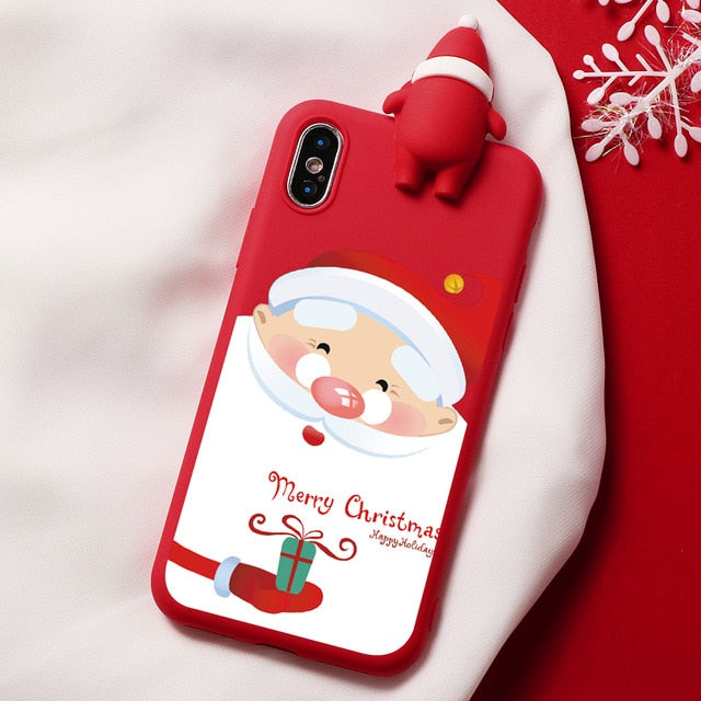 Christmas Cartoon  Apple X/Xs/Xs MAX Case Bear