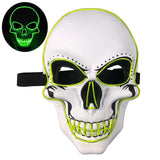 Halloween Skeleton Mask LED Glow