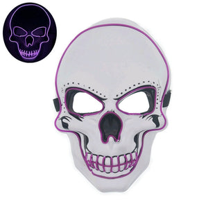 Halloween Skeleton Mask LED Glow