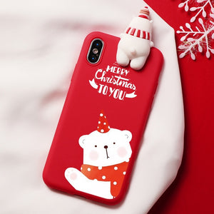 Christmas Cartoon  Apple X/Xs/Xs MAX Case Bear