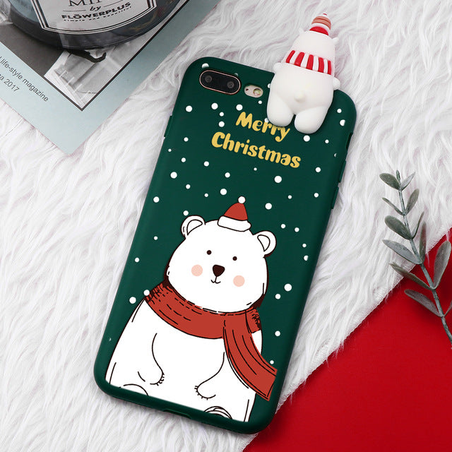 Christmas Cartoon  Apple X/Xs/Xs MAX Case Bear