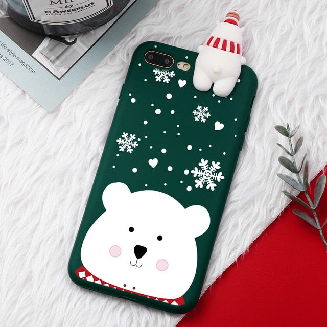 Christmas Cartoon  Apple X/Xs/Xs MAX Case Bear