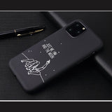 Girl Body Lover Rose Soft Case For iPhone 7 8 Plus X XS Max XR Coque Case For iphone 5 5s SE 6 6s Plus 11Pro Phone Cover Couple