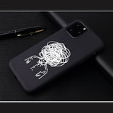 Girl Body Lover Rose Soft Case For iPhone 7 8 Plus X XS Max XR Coque Case For iphone 5 5s SE 6 6s Plus 11Pro Phone Cover Couple