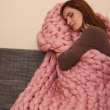 Chunky Knit Blanket