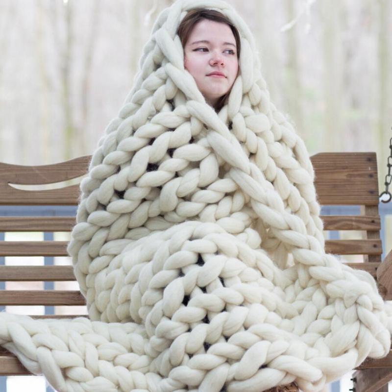 Chunky Knit Blanket