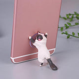 Adorable Happy Cat Phone Holder For Samsung or iPhone