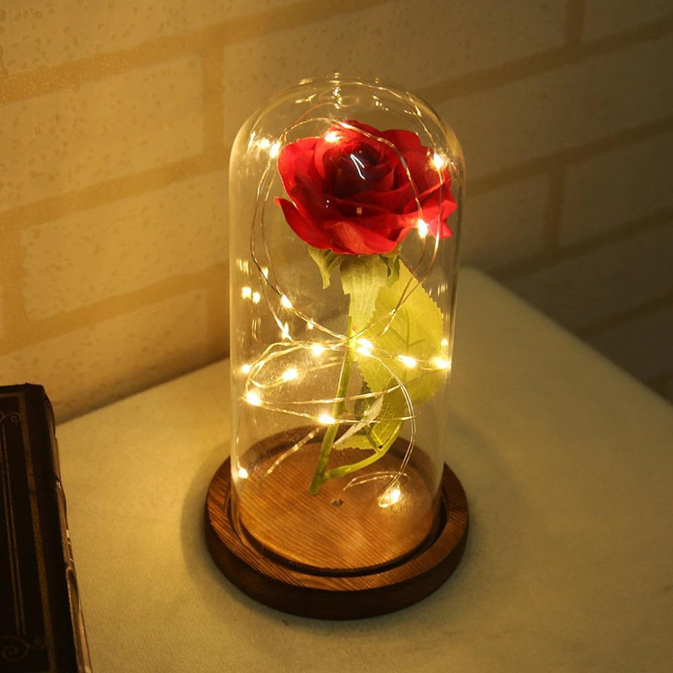 Enchanted Rose Lamps