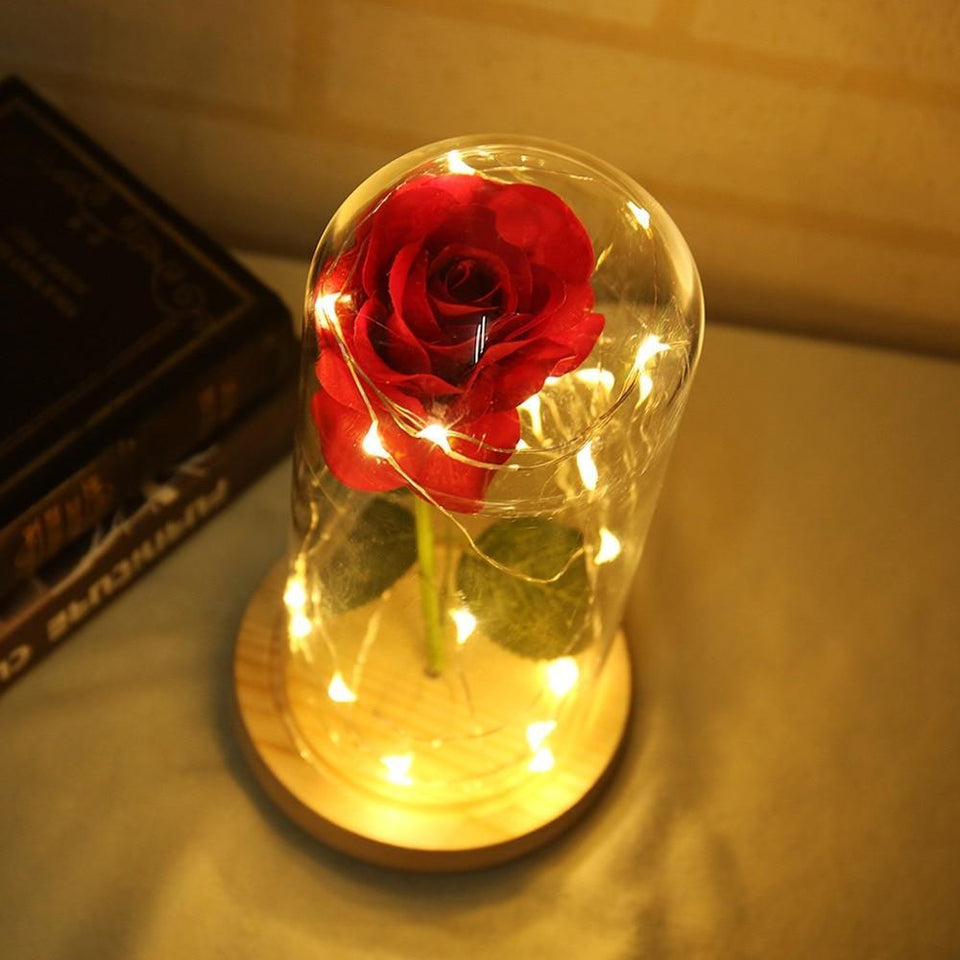 Enchanted Rose Lamps