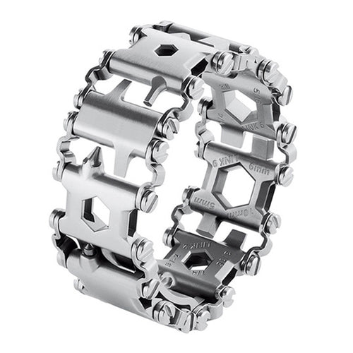 29 In 1 Stainless Steel Multi-Functional Tools Bracelet