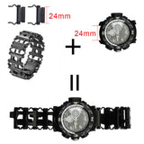 29 In 1 Stainless Steel Multi-Functional Tools Bracelet