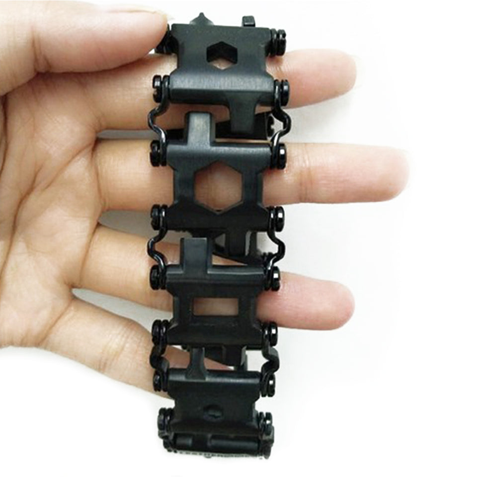 29 In 1 Stainless Steel Multi-Functional Tools Bracelet