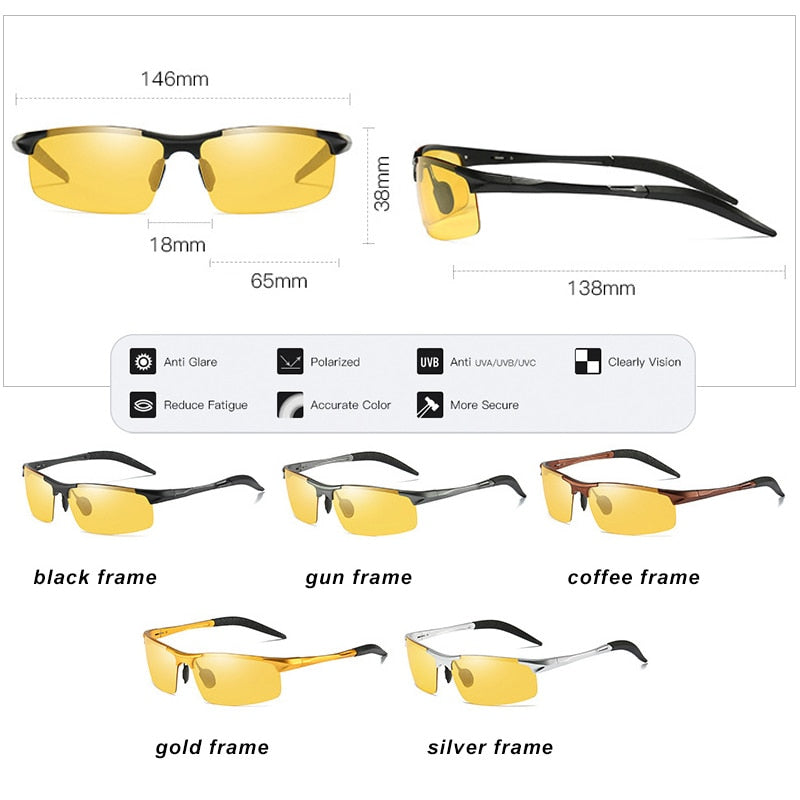 Driving  Photochromic Sunglasses